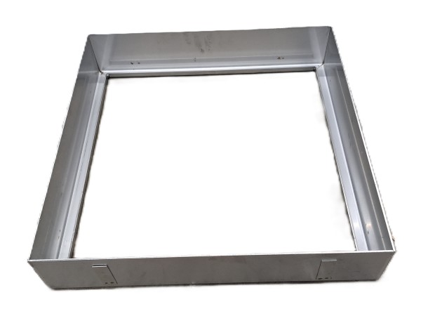 OLJNI JAŠEK - POKROV z ojačanim dnom in jekleno armaturo 1000 X 1000 X 120mm INOX