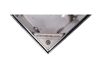 OLJNI JAŠEK - POKROV  z ojačanim dnom in jekleno armaturo 1000 X 1000 X 120mm INOX