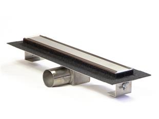 Kanaleta za tuš INOX gravirana dim. 600(d)x60(š)x80(v)mm