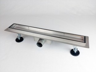 Kanalica za tuš za ugradnju KERAMIKE, dimenzija: 1000(d) x 70(š) x 70(v) mm INOKS