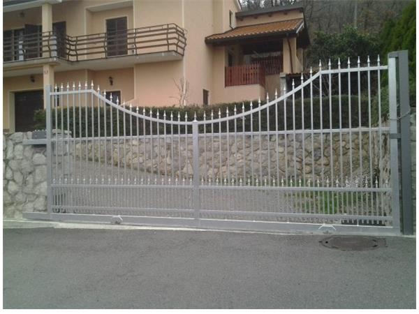 Cancello ferro battuto zincato a caldo