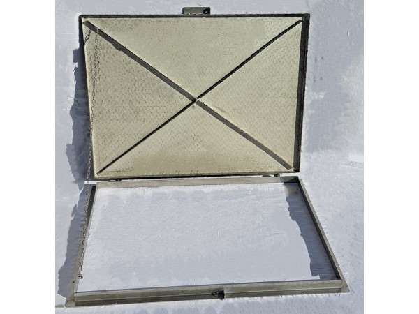 Pokrov NADVGRADEN pohoden INOX-SOLZA dim. 640X640X45 mm 