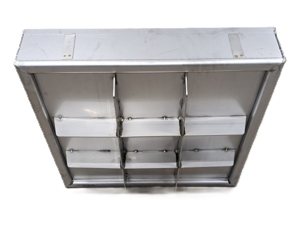 OLJNI JAŠEK - POKROV  z ojačanim dnom in jekleno armaturo 300 X 300 X 120mm INOX
