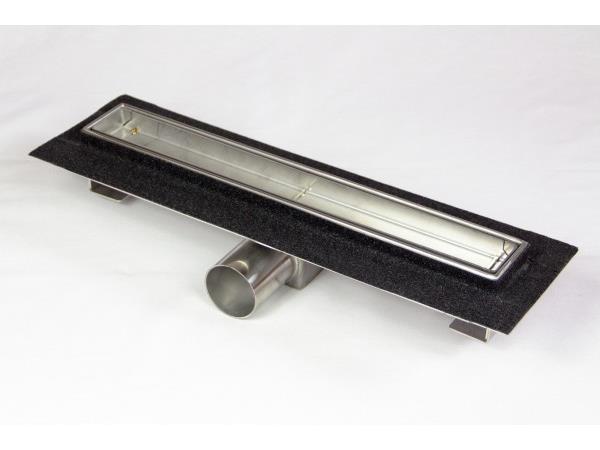 Ugradni Odvod za tuš INOX 600(d)x60(š)x80(v)mm INOX